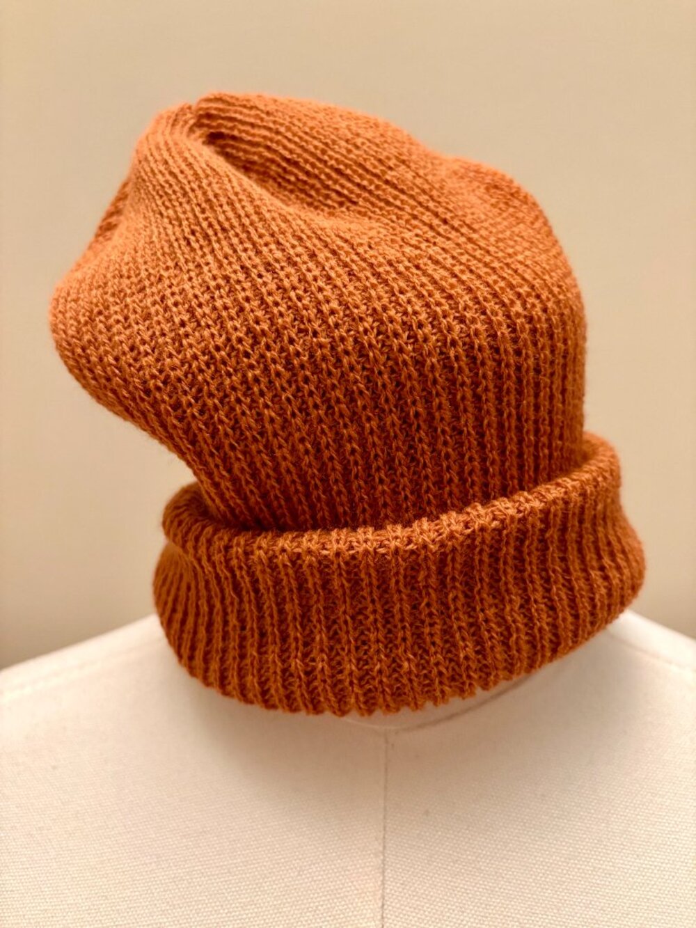 (2) Two Rib Knit Beanies - Picture 2 of 8